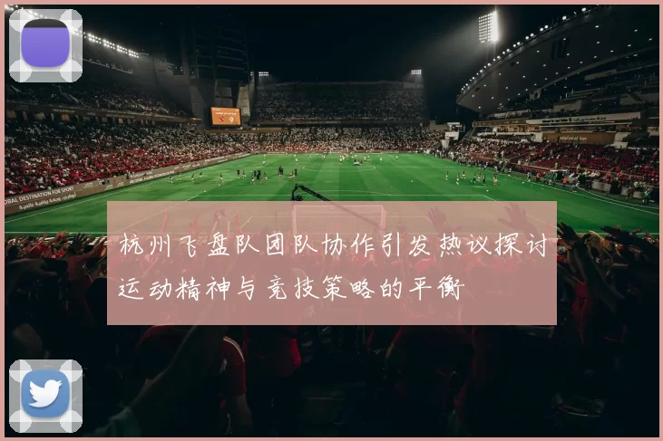 杭州飞盘队团队协作引发热议探讨运动精神与竞技策略的平衡